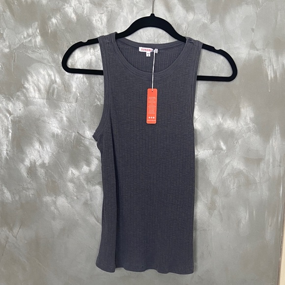 Sundry Ribbed Racerback size 2 - Picture 1 of 6